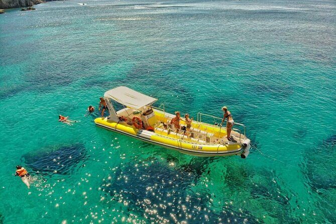 Blue Cave | 5-Hour Afternoon Sea Safari - The cliff-jump finale: thrilling, but weather decides