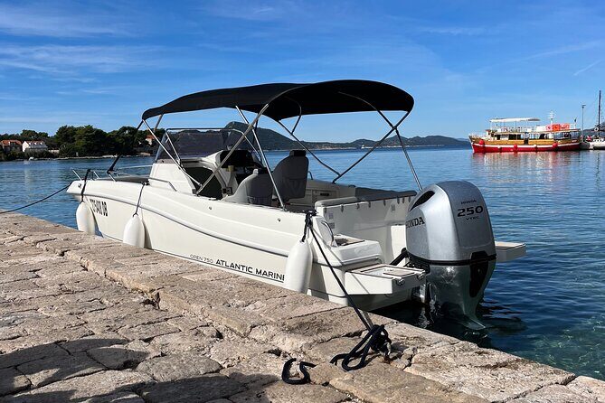 Blue cave tour with a speedboat-small group - Stop 1: Elaphiti Islands Swim and Snorkel Time