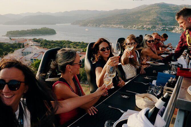 Dinner in the Sky Dubrovnik - Dine 50m above ground - The Real Hook: 50m-High Dining With a Built-In View