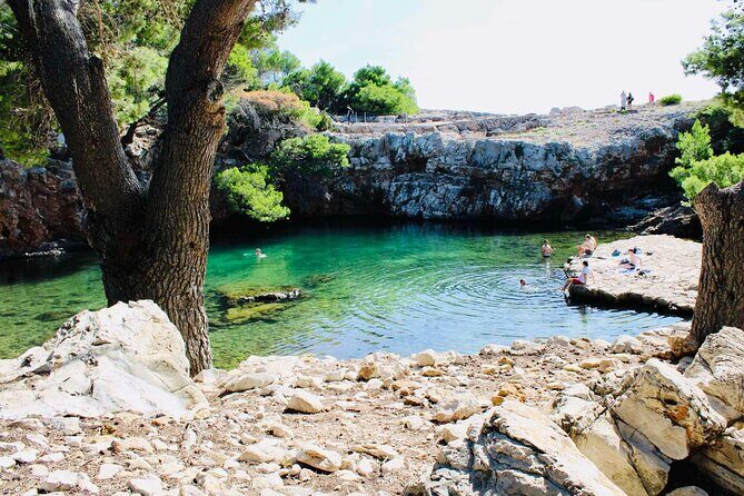 Dubrovnik Boat Tour: Lokrum Island, Betina Cave & St.Jacobs Beach - City Harbor cruise time: Dubrovnik’s walls and Lovrijenac from the sea