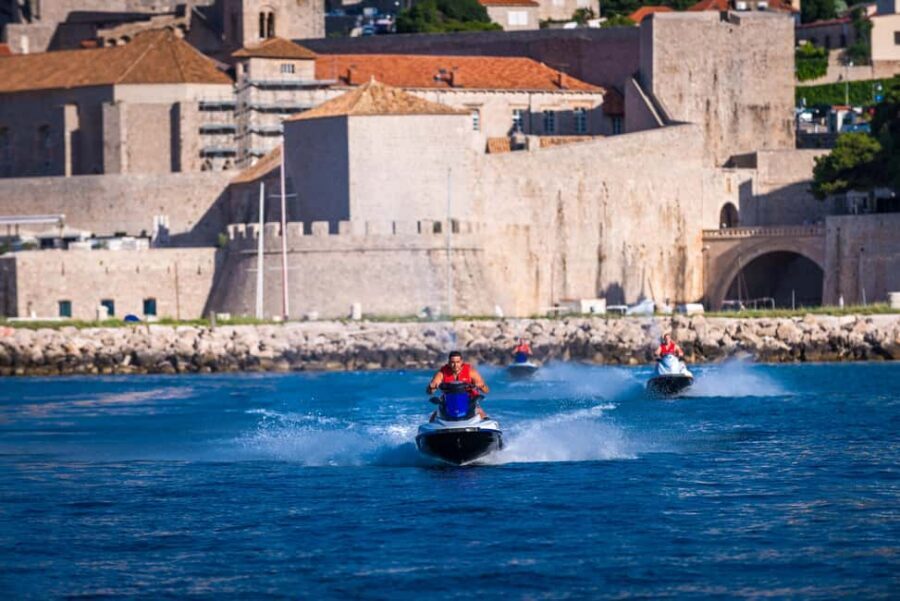 Dubrovnik: Jet Ski Tour - Cruise Route: Elaphite Islands and Coastal Landmarks