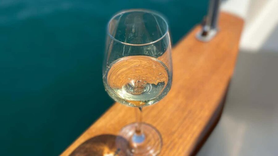 Dubrovnik: Lucky Boat Tour - Elaphite Islands and Blue Cave - Lucky Boat details you’ll actually use: shade, shower, ladder, and power