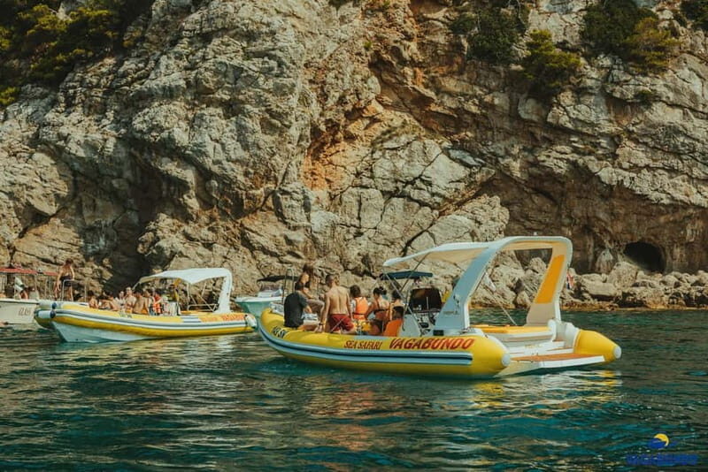 Dubrovnik: Morning Blue Cave speedboat tour with drinks - Lokrum Island: a scenic pause with wine before you head back