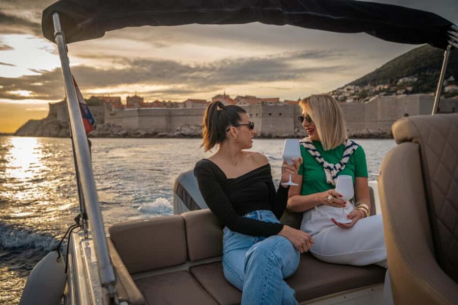 Dubrovnik: Sunset Tour With Panorama Of City Walls - Fort Lovrjenac from the sea: why the angles feel so different