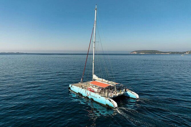 Elaphiti Islands by Catamaran with snacks and unlimited drinks from Dubrovnik - Stop 1 to Stop 2: Šipan Free Time and Island Views