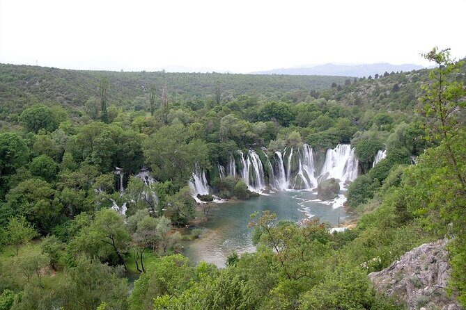 Mostar & Kravice waterfalls tour including Turkish house entrance - Mostar’s old bridge area: guided time around Stari Most