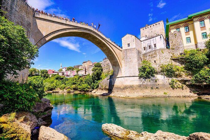 Private Mostar, Ston and Kravice Waterfalls - Costumizable Tour - Mostar: Old Bridge, Phone Audio, and a Walk You Control