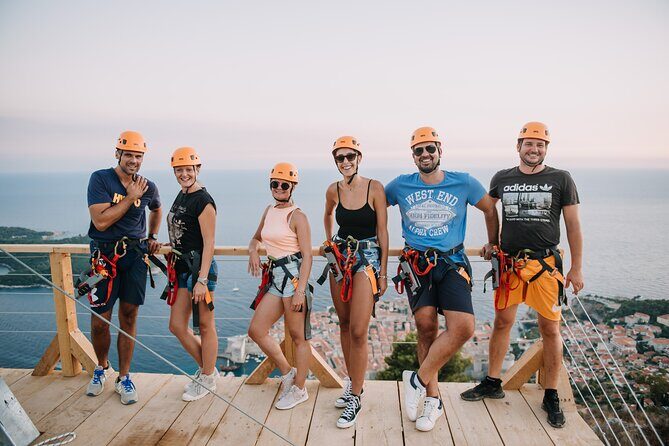Sunset Zipline Dubrovnik Experience - Safety briefing and the training run that builds confidence