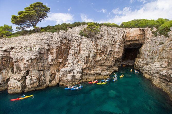 X-Adventure Sea Kayaking Half Day Tour in Dubrovnik - Dubrovnik’s Old Town walls, viewed from the water